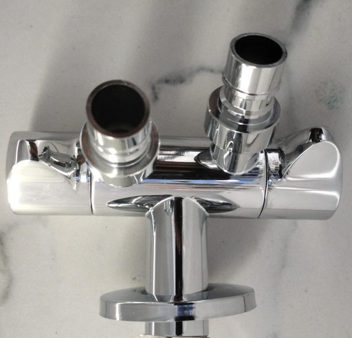 [BR-391] 45001501CH#, Single cold tap, Chrome, Brass main body, zinc handle
SS 304 flange cup