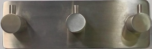 [BR-566] 482332BN
Three robe hook Brush nickel