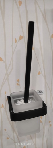 [BR-576] Toilet brush holder Black plate 480612DB
