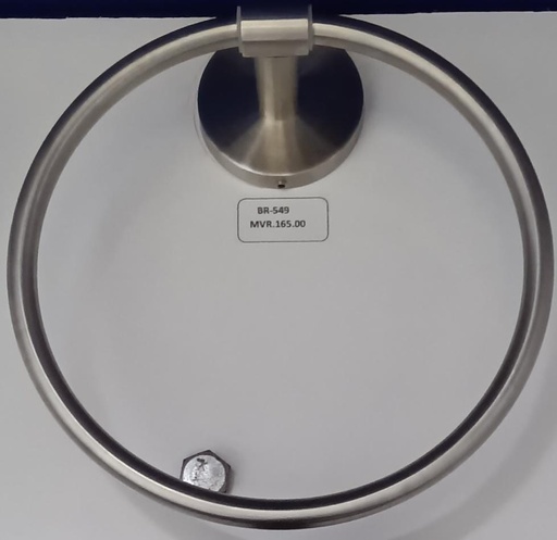 [BR-549] 480808BN
Towel ring Brush nickel