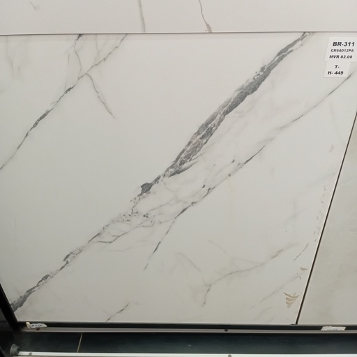 [BR-311] Tiles - Satin Glazed Polished Porcelain, CK6A012PA, 9mm, 600*600mm
