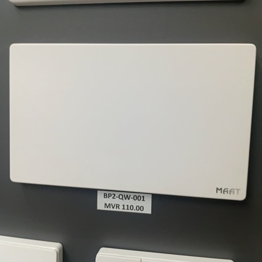 [BP2-QW-001] 2G 3X6 BLANK PLATE  WHITE 
Box Code: Q5MB2 3x6