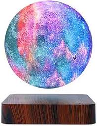 [BR-751] "Lavitating type Color lamps,ABS material
13.4*13.4*2.9cm, have 3 colors lights. 2 colors wood base."