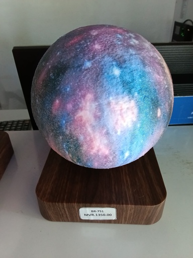 [BR-751] "Lavitating type Color lamps,ABS material
13.4*13.4*2.9cm, have 3 colors lights. 2 colors wood base."