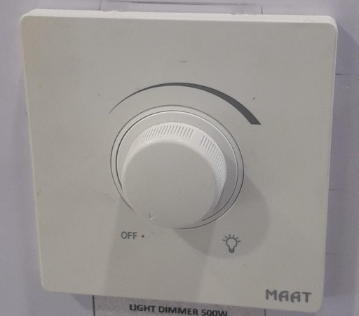 [SWL-QW-001] LIGHT DIMMER 500W 2 LINE
Box Code:  Q5TG -500