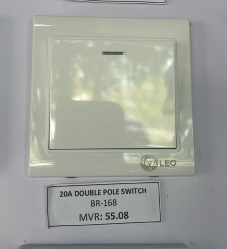 [BR-168] Switch - 20A double pole switch LK4060 86x86mm 20A250V