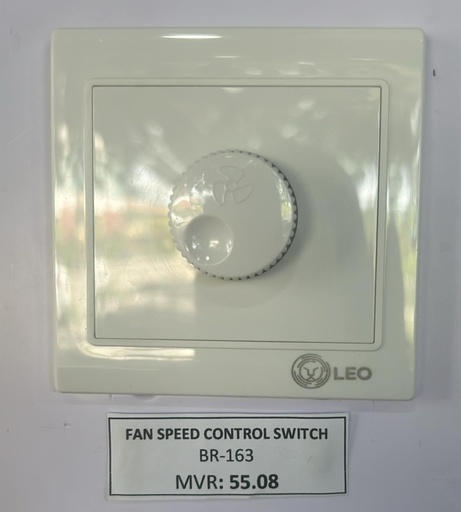 [BR-163] Switch - Fan speed control switch 300W LK4032 86x86mm