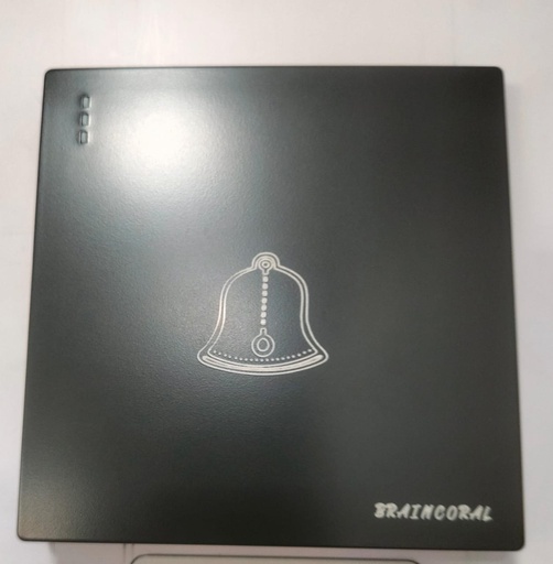 [BR-784] Switch -Door Bell LK4001D 86x86mm 10A250V, Black