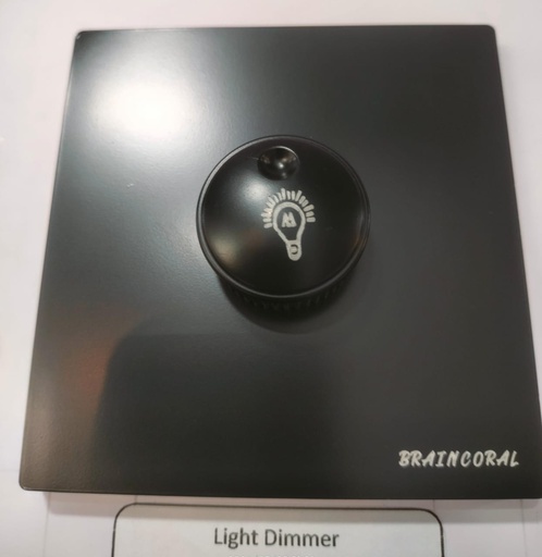 [BR-786] Switch -Light Dimmer LK4033  86x86mm, Black