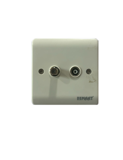 [SWS-ZW-005] 2G SATELITE SOCKET WHITE +TV SOCKET
Box Code:  Z468