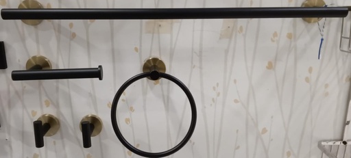 [BR-846] Five-piece pendant Material :SUS304 - 92713BGB - Black+Bru shed Gold