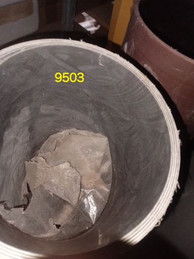 [GM-009] PVC GLOSS MATT  GRAY AND WHITE 
 Box Code: 9503