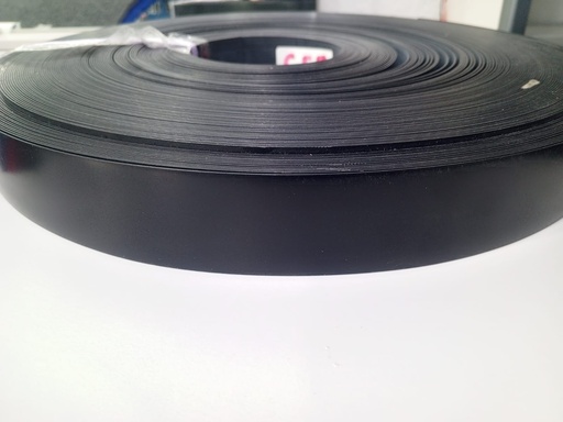 [BR-657] Without Sticking PVC Edge Banding - Black Plane (40mm * 100M)