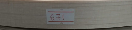 [BR-671] Without Sticking PVC Edge Banding - H143 (22mm*100M)