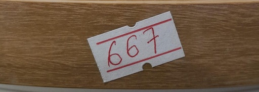 [BR-667] Without Sticking PVC Edge Banding - H165 (22mm*100M)