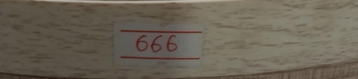 [BR-666] Without Sticking PVC Edge Banding - H168 (22mm*100M)