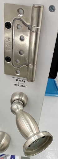 [BR-96] Door Lock Accessories L-ZM4*3*3.0 - Material: 201 SS