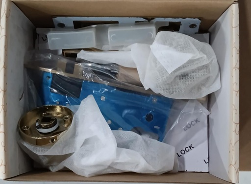 [BR-88] Door lock  - Color: goldMaterial: Zinc alloy +copper