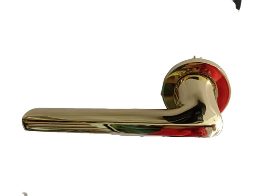 [BR-88] Door lock  - Color: goldMaterial: Zinc alloy +copper