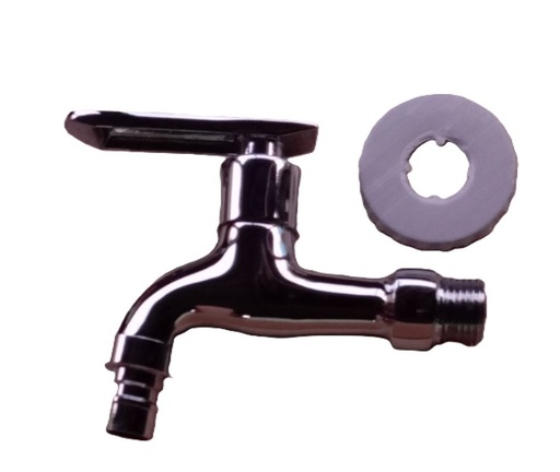 [BR-9] Wall mount zinc silver water wall small taps
Length:11CM
Box Code: 80765-A