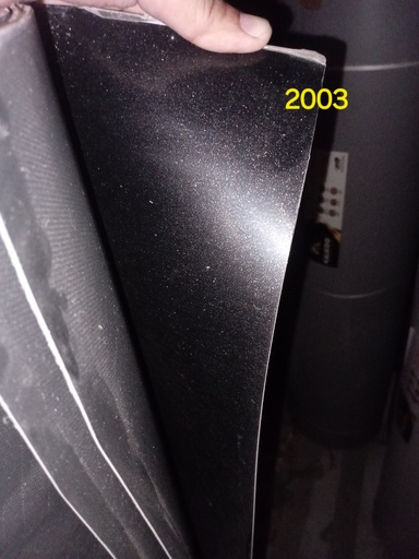 [GM-015] PVC GLOSS MATT  BLACK COLOR 
Box Code: 2003