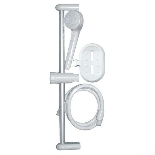 [BR-1022] Watertec -Hose + Rail + HShower 102 