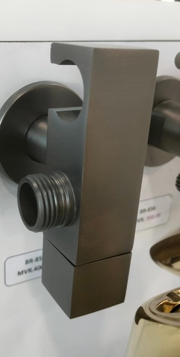 [BR-857] Shower Bracket Material :Brass - 80551GM -  Gun Metal