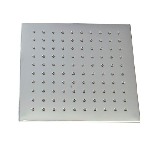 [BR-838] Shower Head Material SUS304 Size 300*300*2MM - D1052BN-12' - Brushed Nickel