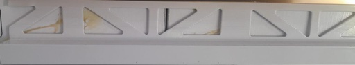 [BR-1090] Tile trim Powder  coating white TYA372