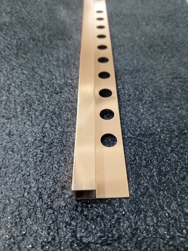 [BR-1077] Tile trim Rose  gold TYA147