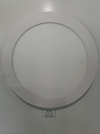 [BR-1118] 18W slim round panel, 3 colors
