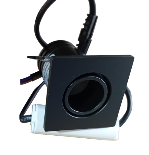 [BR-1127] LED：BRIDGELUX Power：3W CCT: 2700K C.R.I：90Ra Size：Ф40*40*H50mm Cutting：Ф35mm JY-ZBD-155 -Black