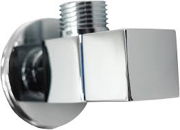 [BR-1140] Angle Valve 000000-1, Brass Chrome 