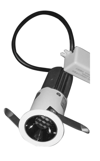 [BR-1123] LED：CREE Power:5W CCT: 2000K C.R.I:  90Ra Size：Ф34*H80mm Cutting：Ф30mm JY-2312 - White