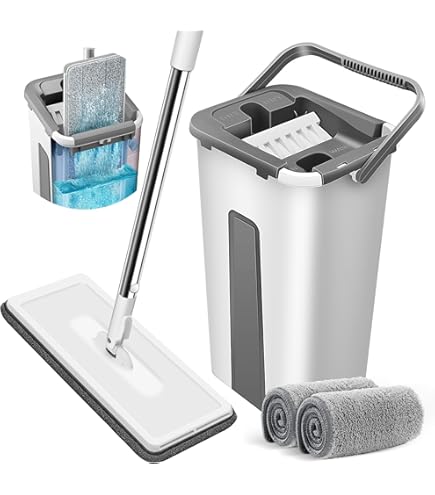 [BR-1147] Mop bucket：11L Flat size: 33x11CM Pole legnth: 125CM  G130#