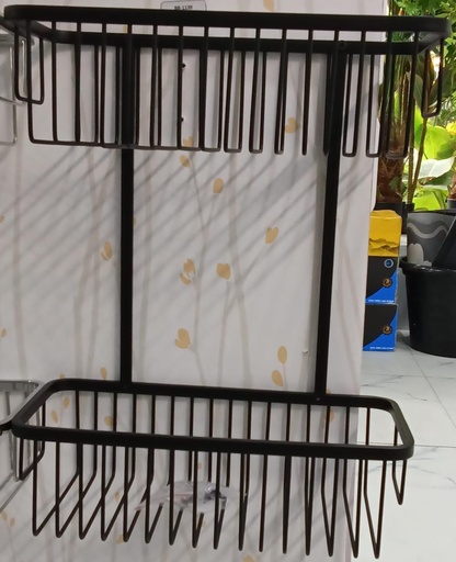 [BR-1139] 3022CP#, Shampoo holder， size:300*130*380mm, Black color,