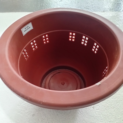 [BR-1164] Plastic Vases - Brown (M)