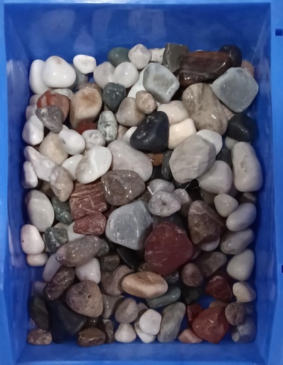 [BR-588] Green & Brown Mixex Pebbles