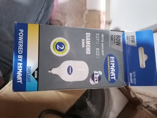 [BR-1342] Bulk Head Bulb - MAAT 80W - E27  LT-TB-002 - Diamond