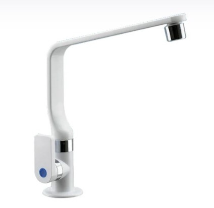 [BR-1349] Pillar Sink Tap L106 C Kasumi WTC FST-L01F60-0WXWHC (WHITE)