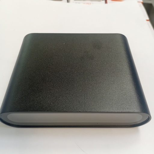 [BR-1372] Outdoor light 1001-1#, 6W, 3000K, AC85-265V, Aluminium+Glass, 11.5*9*3cm, Black 