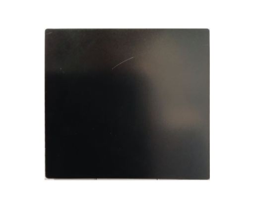 [BR-1403] Single Blank panel, C50-017#, black color, 86x86mm I0A250V