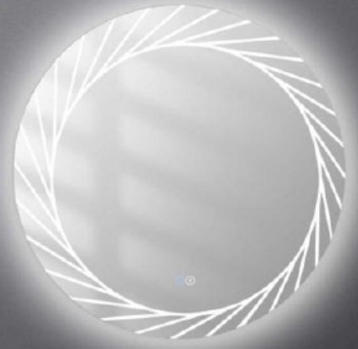 [BR-1440] Bathroom Mirror With Led Light - LK-6565 W650*H650*D35MM