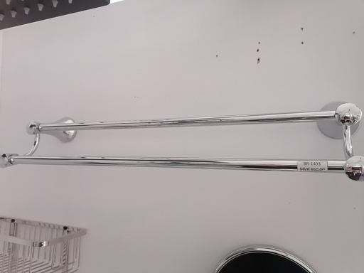 [BR-1493] Double towel bar,Polish,SS,NT-7822