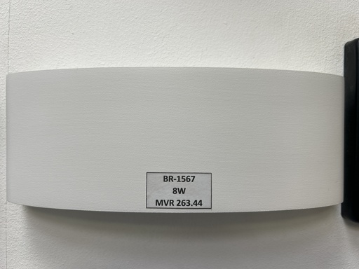 [BR-1567] Outdoor light 1042-8#, 8W, 3000K, AC85-265V, Aluminium+PS lens, 220*80*45mm, White