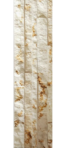 [BR-1668] Natural Marble Stone, Natural Texture, Irregular pasting, Reflecting natural elements, Thickened Natural Sone HIST-DA04, 150mmx 600mm Brand: LAILIDA