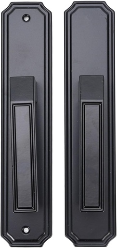 [BR-1871] Door Handle With Lock, TA331-991W#, BLACK