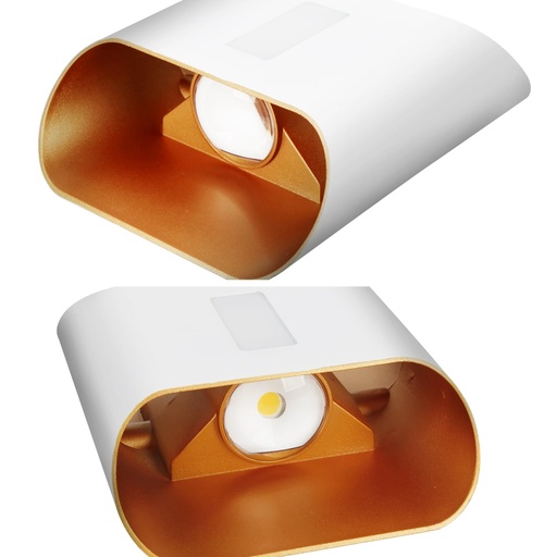 [BR-1941] Led Wall Lamp Waterproof 2W, 200*160*65MM - Aluminum