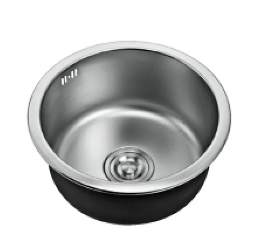 [BR-2041] Kitchen Sink Round 4040-SS - 400*400 / SUS304/201