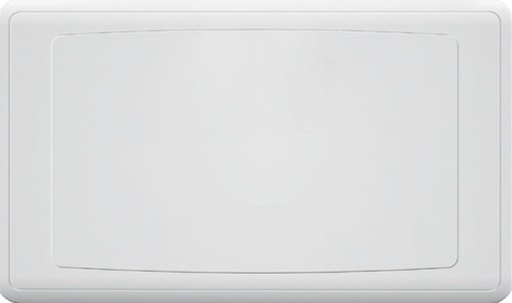 [BR-2093] Blank Plate FC402 - 2 Gang, White